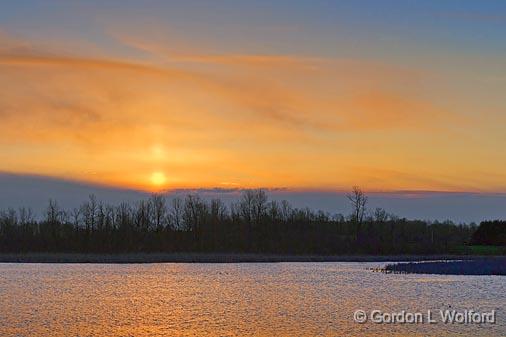 Irish Creek Solar Pillar_09412.jpg - Photographed near Jasper, Ontario, Canada.